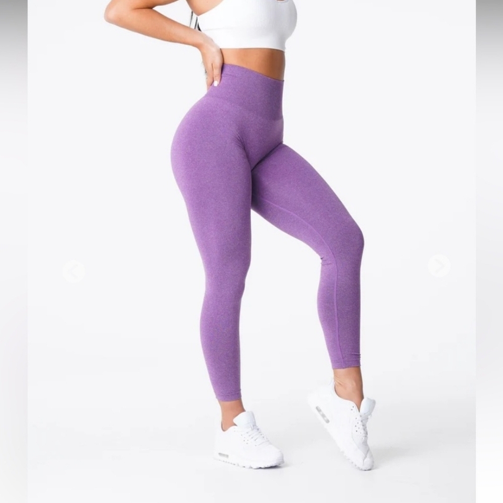 NVGTN Purple Seamless High-Waisted Leggings